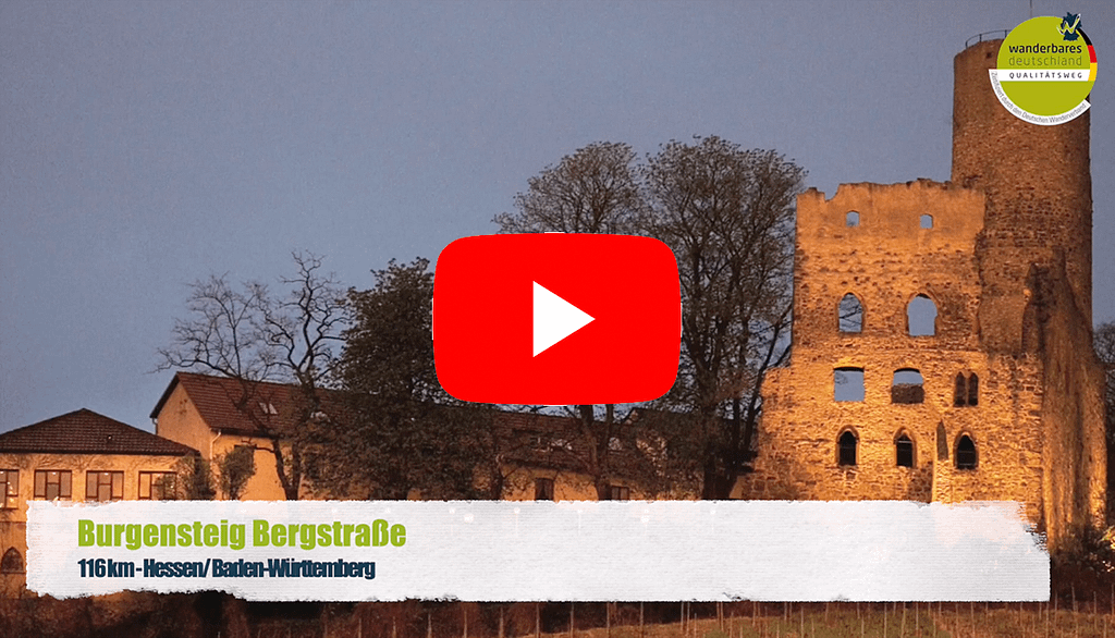 Tourismus Service Bergstrasse Burgensteig Vorschau Youtube-Video